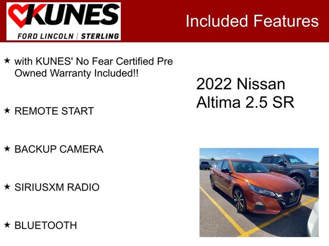 2022 Nissan Altima 2.5 SR