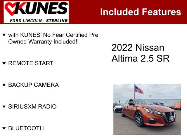 2022 Nissan Altima 2.5 SR