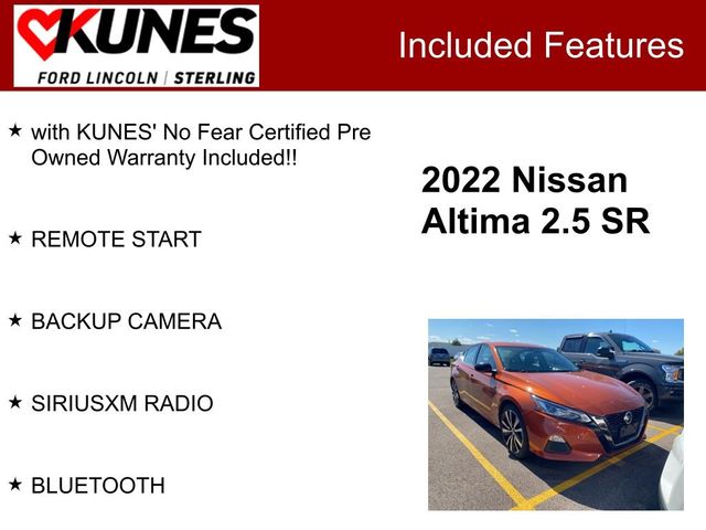 2022 Nissan Altima 2.5 SR