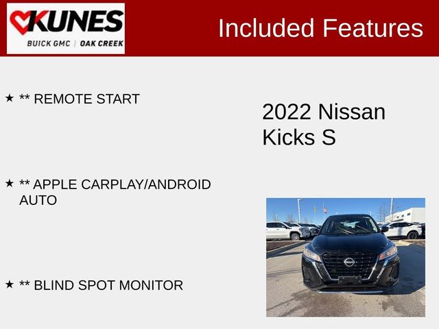 2022 Nissan Kicks S