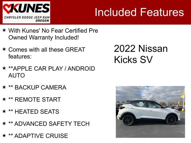 2022 Nissan Kicks SV