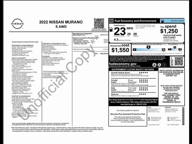 2022 Nissan Murano S