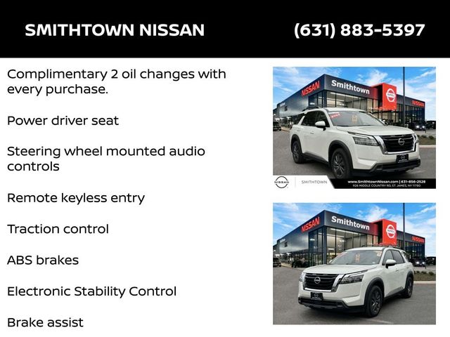 2022 Nissan Pathfinder SV