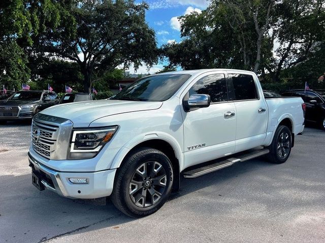 2022 Nissan Titan Platinum Reserve