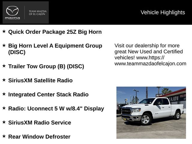 2022 Ram 1500 Big Horn