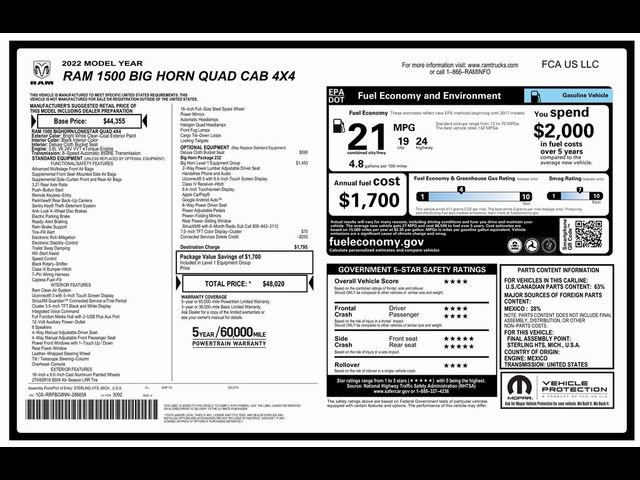 2022 Ram 1500 Big Horn