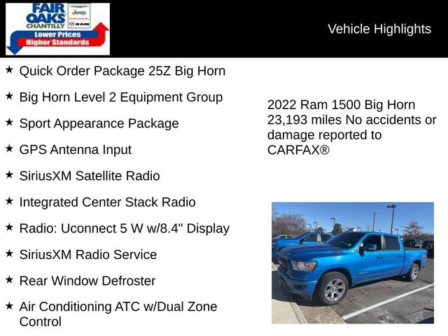 2022 Ram 1500 Big Horn