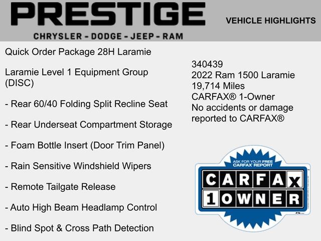 2022 Ram 1500 Laramie