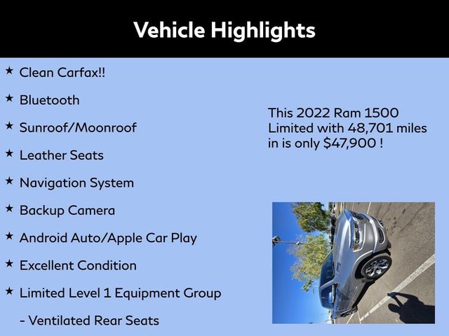 2022 Ram 1500 Limited