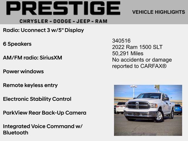 2022 Ram 1500 Classic SLT