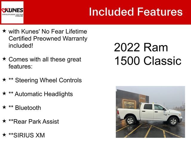 2022 Ram 1500 Classic SLT