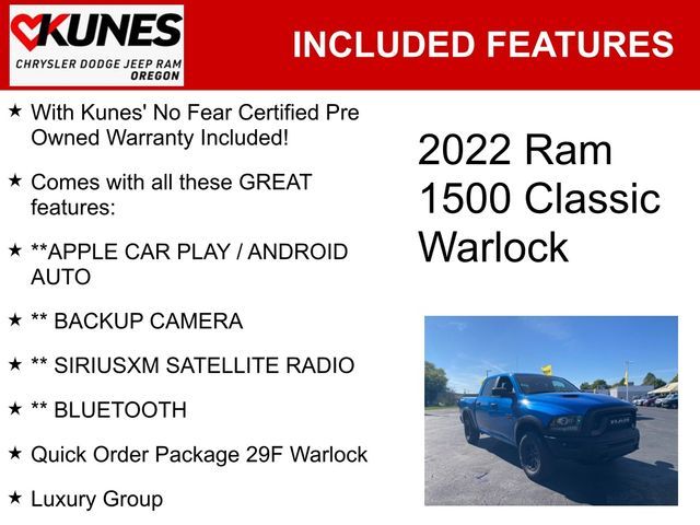 2022 Ram 1500 Classic Warlock