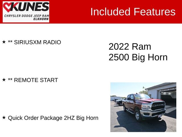 2022 Ram 2500 Big Horn