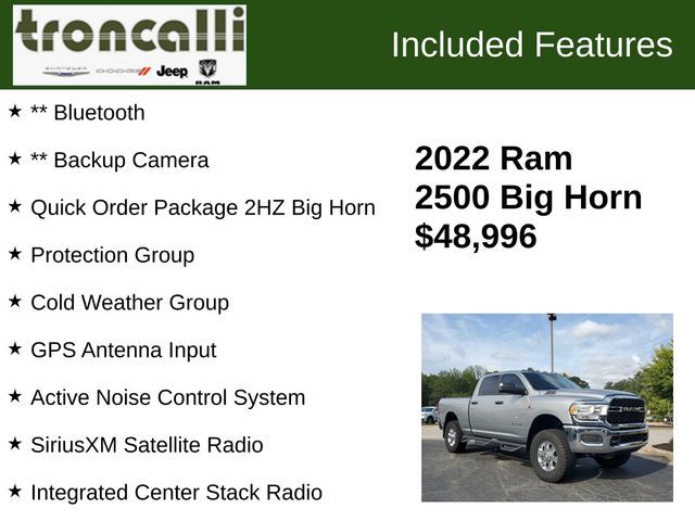 2022 Ram 2500 Big Horn