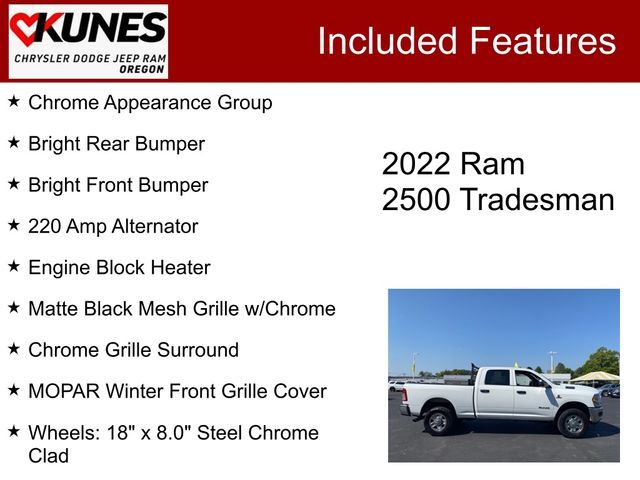 2022 Ram 2500 Tradesman