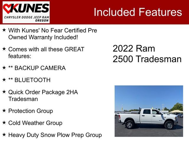 2022 Ram 2500 Tradesman