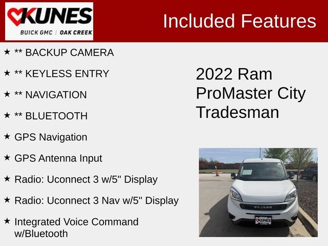 2022 Ram ProMaster Tradesman