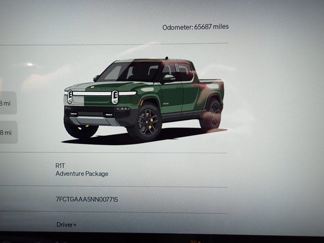 2022 Rivian R1T Adventure Package