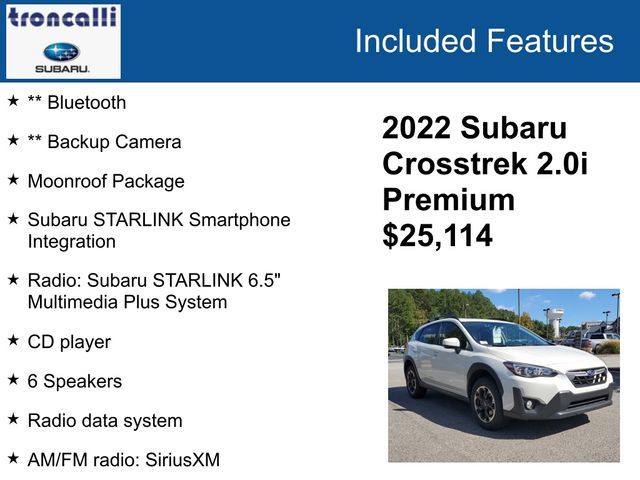 2022 Subaru Crosstrek Premium