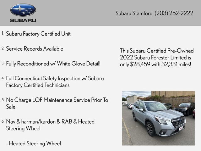 2022 Subaru Forester Limited