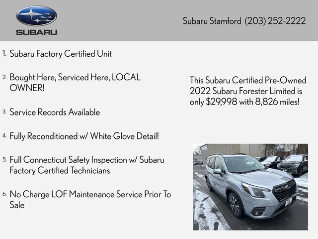 2022 Subaru Forester Limited