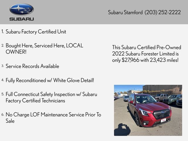 2022 Subaru Forester Limited