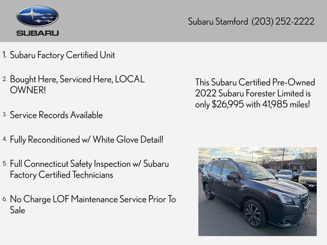 2022 Subaru Forester Limited