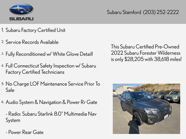 2022 Subaru Forester Wilderness