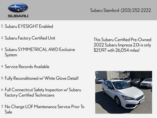 2022 Subaru Impreza Base