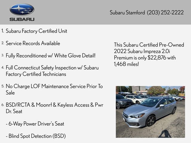 2022 Subaru Impreza Premium