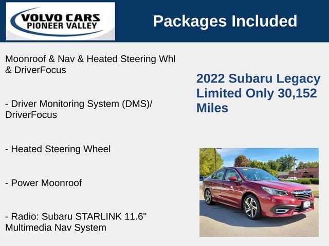 2022 Subaru Legacy Limited