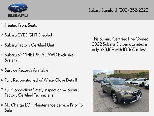 2022 Subaru Outback Limited