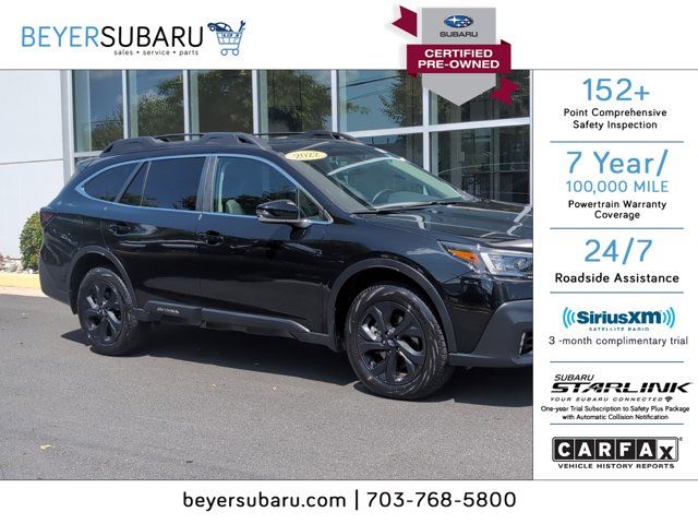 2022 Subaru Outback Onyx Edition XT