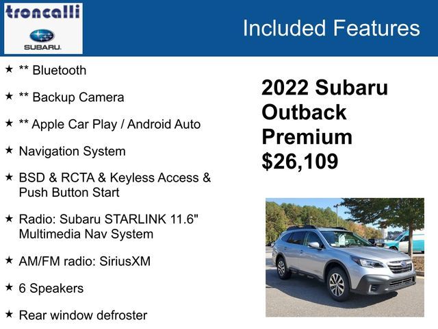 2022 Subaru Outback Premium