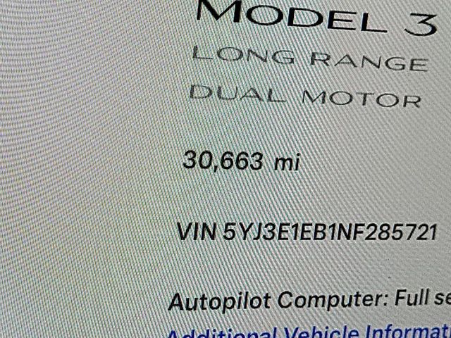 2022 Tesla Model 3 Long Range