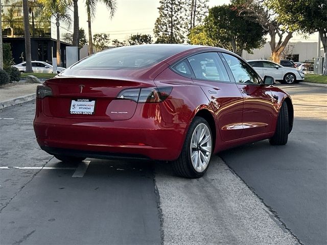 2022 Tesla Model 3 Long Range