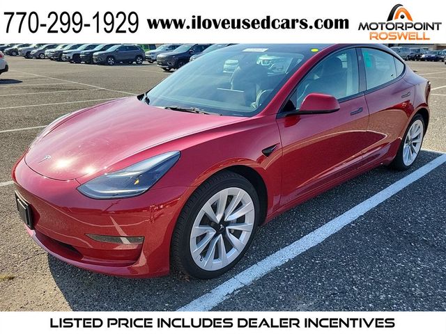 2022 Tesla Model 3 Base