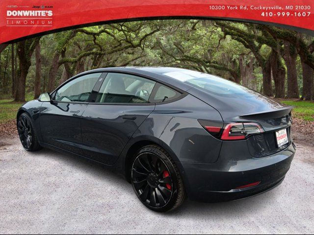 2022 Tesla Model 3 Performance