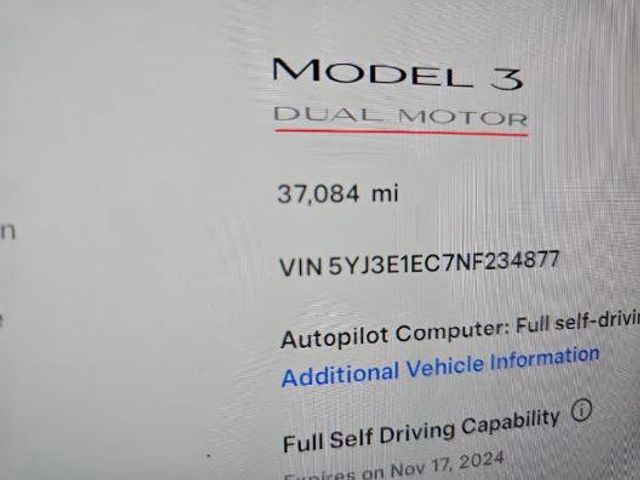 2022 Tesla Model 3 Performance