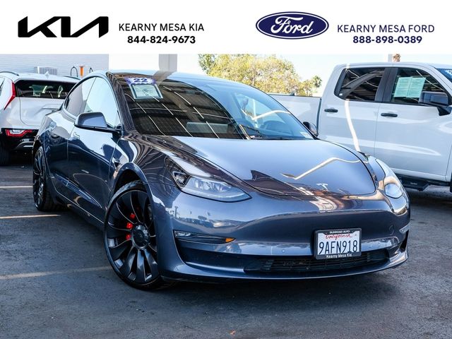 2022 Tesla Model 3 Performance