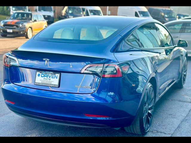 2022 Tesla Model 3 Performance