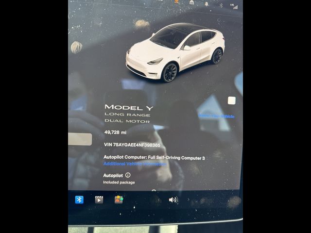 2022 Tesla Model Y Long Range