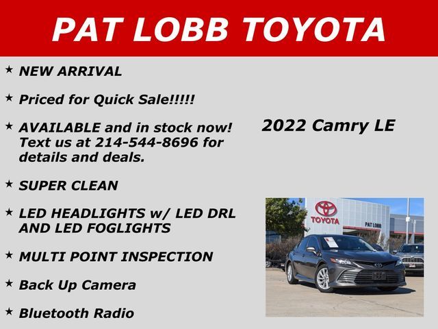 2022 Toyota Camry LE