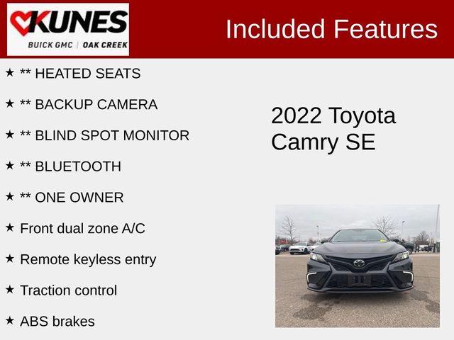 2022 Toyota Camry SE