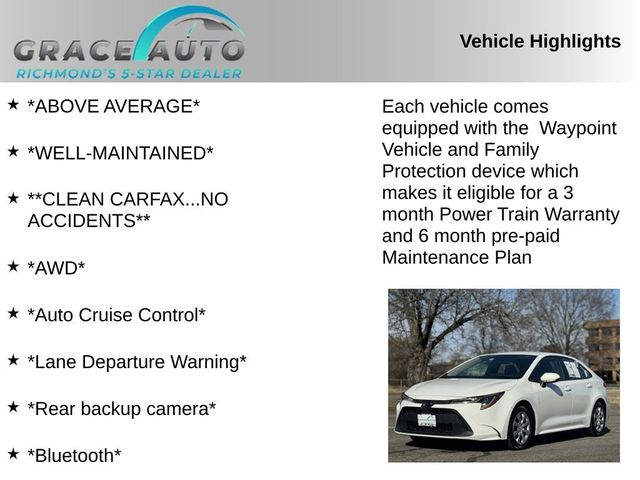 2022 Toyota Corolla LE