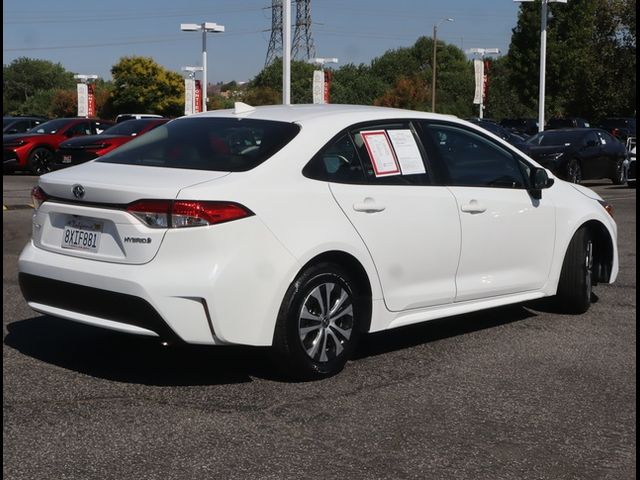 2022 Toyota Corolla Hybrid LE