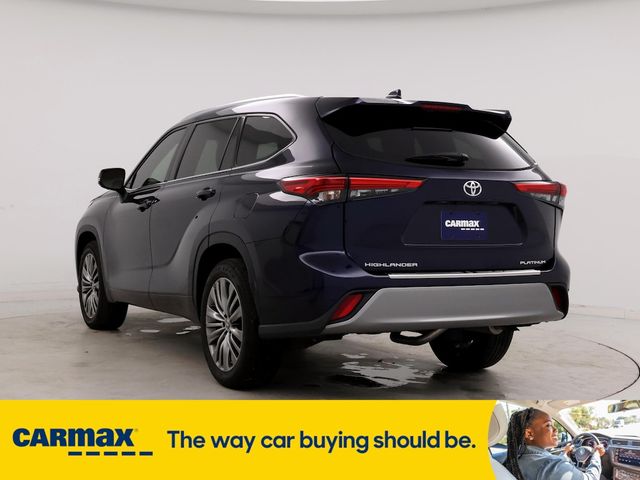 Used Blue Toyota Highlander Platinum For Sale in Atlanta, GA | Auto ...