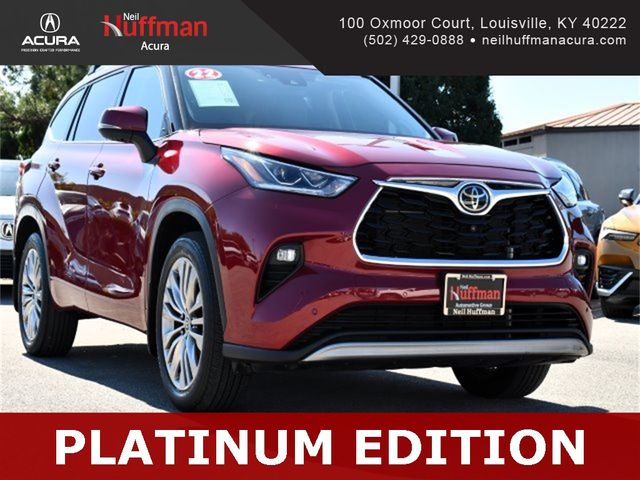 2022 Toyota Highlander Platinum