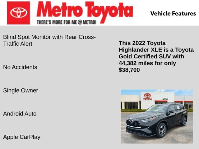 2022 Toyota Highlander XLE