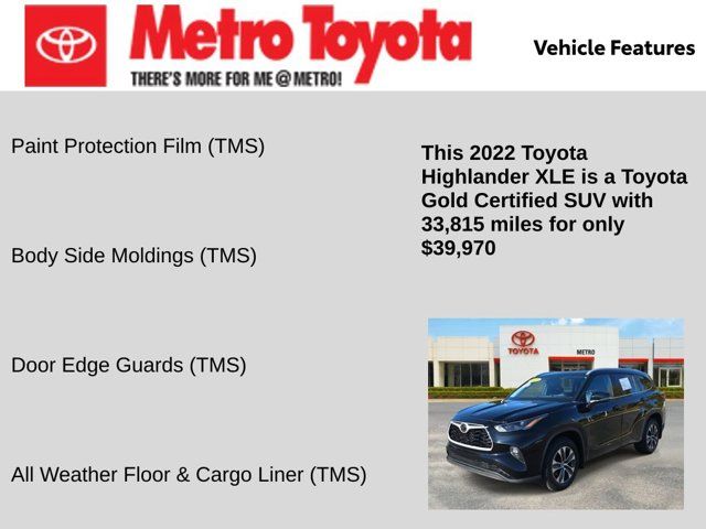 2022 Toyota Highlander XLE